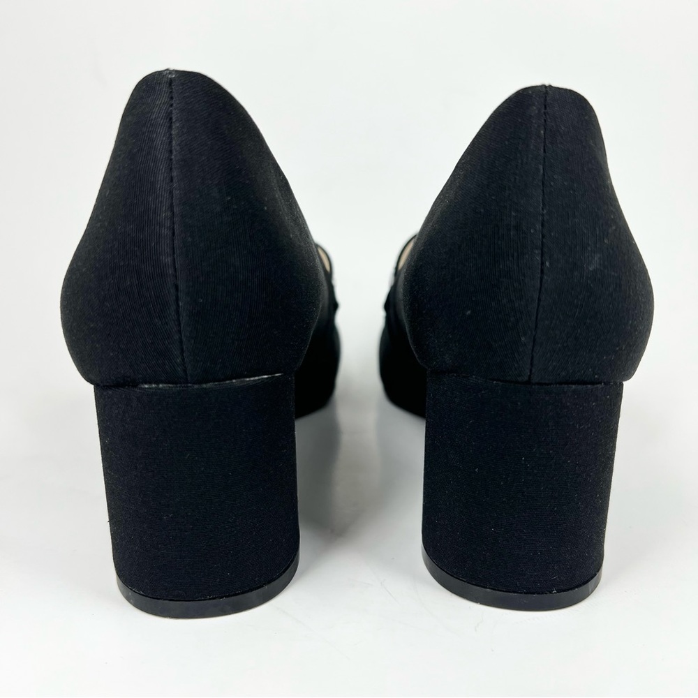 LifeStride Women's True Block Heel Mary Jane Pumps Black Micron Size 5M - Picture 5 of 13